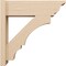 Ekena Millwork 8-in W x 26-in D x 26-in H Balboa Trad Rough Cedar Woodgrain TimberThane Outlooker, Primed Tan OUTUR080X26X26BOA04RCPR - alternate 4